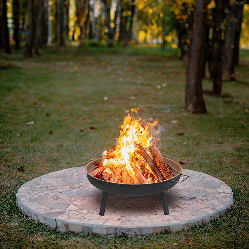Havebålsted Ø58 cm, rundt, bålskål - 10