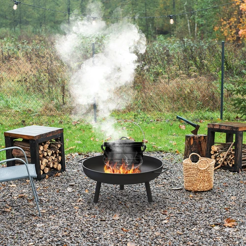 Havebålsted Ø58 cm, rundt, bålskål - 12