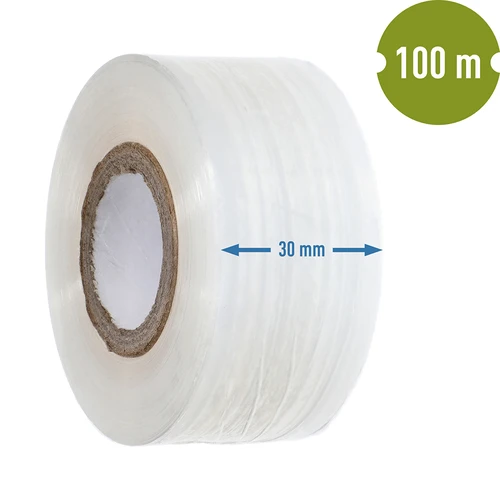 Havebånd til podning, gennemsigtigt, 100 m x 3 cm - 3
