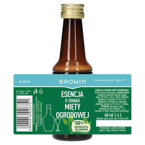Havemynteessens til 4 L, 40 ml - 4