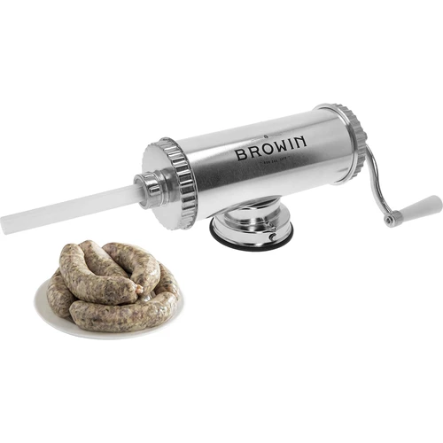 Horisontal pølsestopper 1,5 kg med silikonestempel - 5