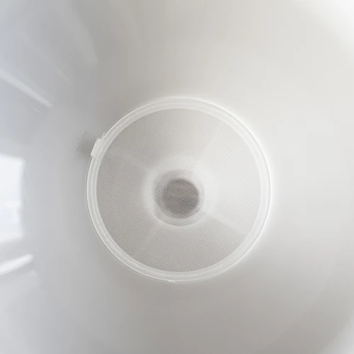 Hvid plasttragt fi 25cm - 5