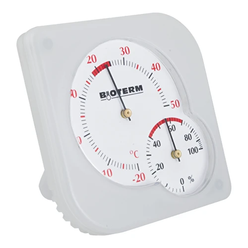 Indendørs bimetal termometer med hygrometer (-20 til +50°C) mix - 2