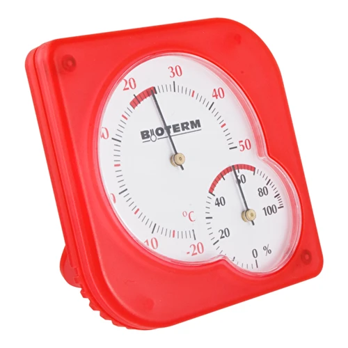 Indendørs bimetal termometer med hygrometer (-20 til +50°C) mix  - 1 