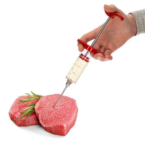 Injektionssprøjte 30ml + 3 nåle + rengøringsbørste - 9