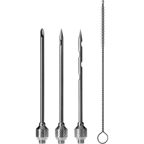 Injektionssprøjte 30ml + 3 nåle + rengøringsbørste - 4