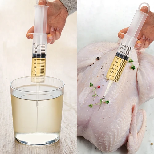 Injektor 100 ml + 2 nåle - 8