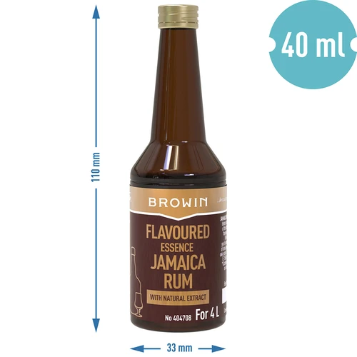 Jamaica Rom smagfuld essens 40 ml - 9