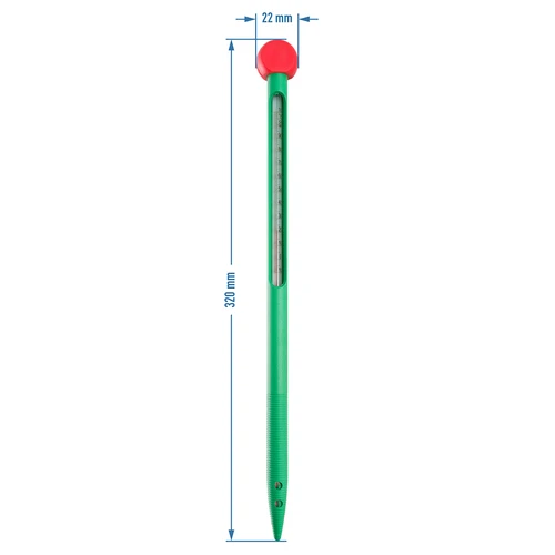 Jordtermometer (0°C til +100°C) 32cm - 3