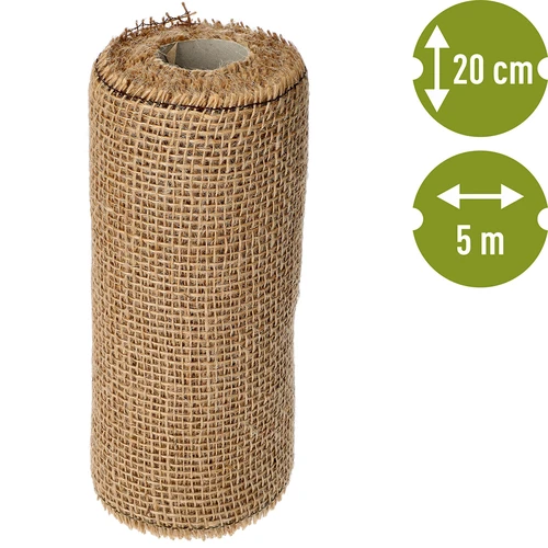 Jute stof 20 cm / 5 m - 4