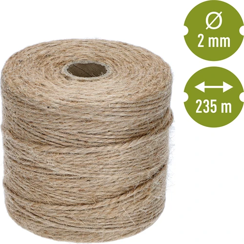 Jutesnor 2 mm/235 m/500 g - 4