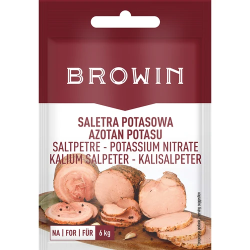 Kaliumnitrat til saltning af kød, 20 g  - 1 