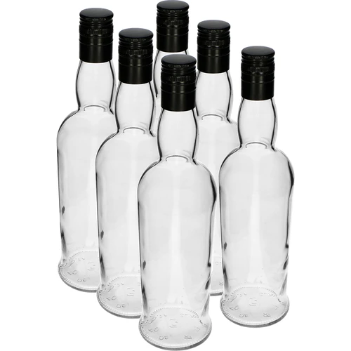 Kaptajnflaske 700 ml med skruelåg -6 stk  - 1 