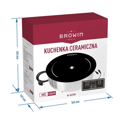Keramisk komfur 3200W - 11