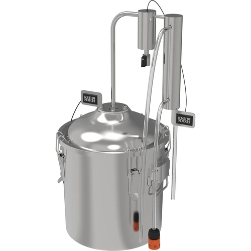 Klassisk Convex destillator 18 L - 1 opsamlingsbeholder - 2