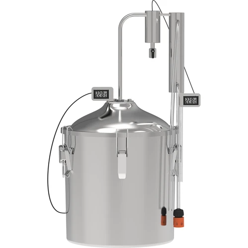 Klassisk Convex destillator 30 L - 1 opsamlingsbeholder - 2