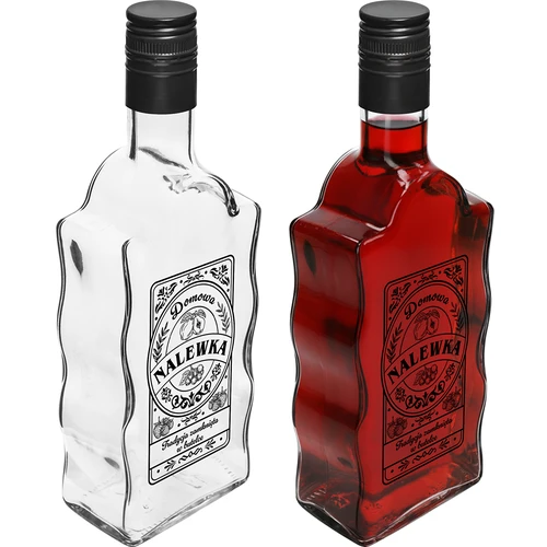 Klasztorna-flaske 500 ml med skruelåg, tryk "Nalewka", 1 stk. - 3