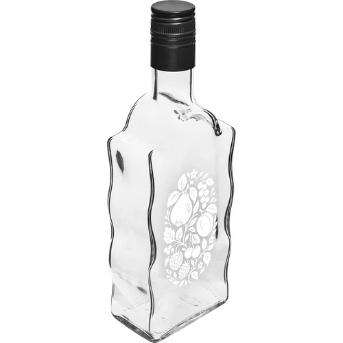 Klasztorna-flaske 500 ml med skruelåg og tryk »Frugter« mønster 1