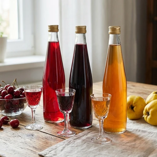 Klubowa-flaske 500 ml med gyldent skruelåg, sæt med 6 stk. - 8