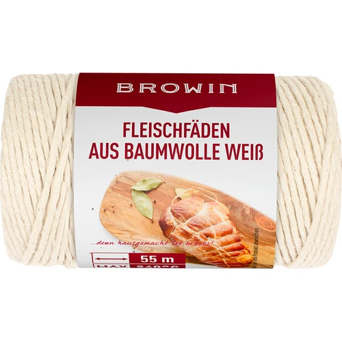 Kødfibre af bomuld hvid (240°C) 55 m - 2