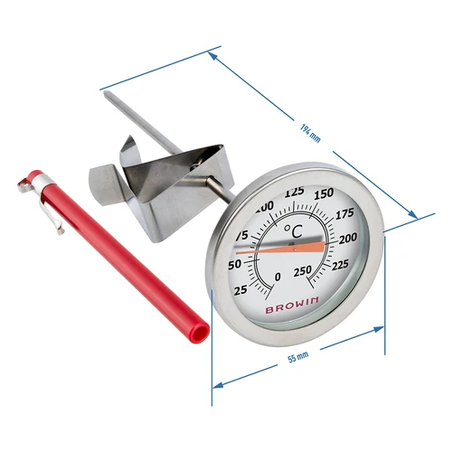 Køkkentermometer (0°C til +250°C) 17,5cm - 2