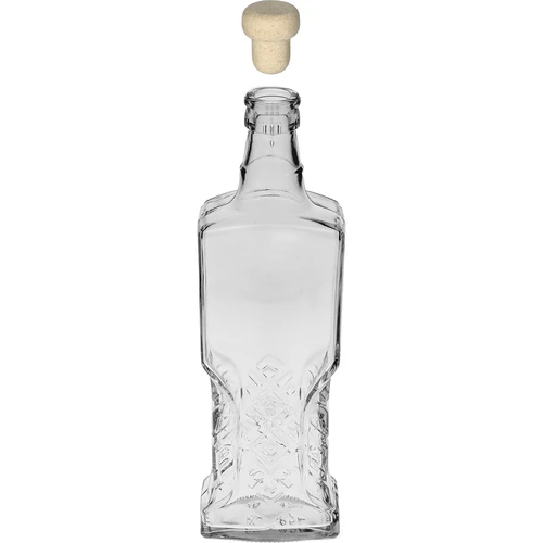 Kredensflaske 0,5 L med kork - 2