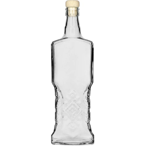 Kredensflaske 700ml med kork  - 1 