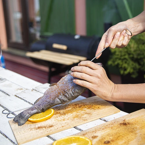 Kroge til rygeovn - til fisk - skruet - 5 stk. - 3