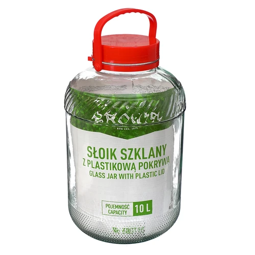 Krukke 10 L med plastiklåg - 4