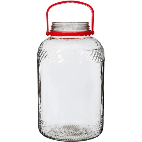 Krukke 8 L med plastiklåg - 2