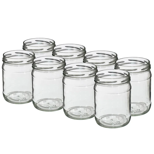Krukke TO 500 ml fi 82/6 - 8 stk.  - 1 