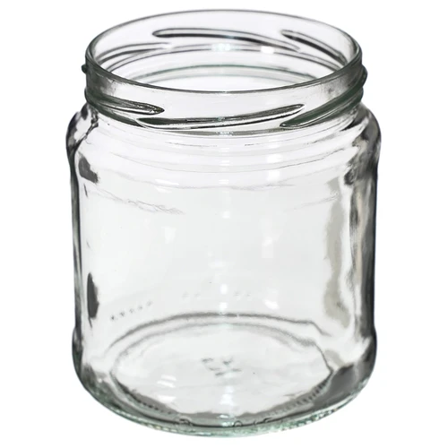 Krukke TO 500 ml med gyldent låg fi82/6 - 6 stk. - 3