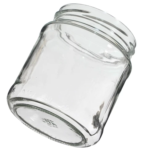 Krukke TO 500 ml med gyldent låg fi82/6 - 6 stk. - 4