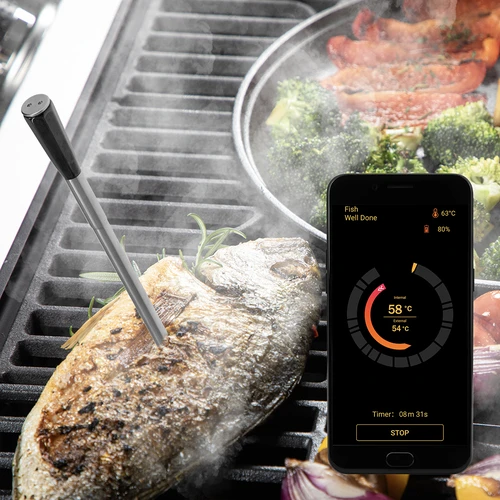 Kulinarisk termometer med trådløs Bluetooth-sonde - 13