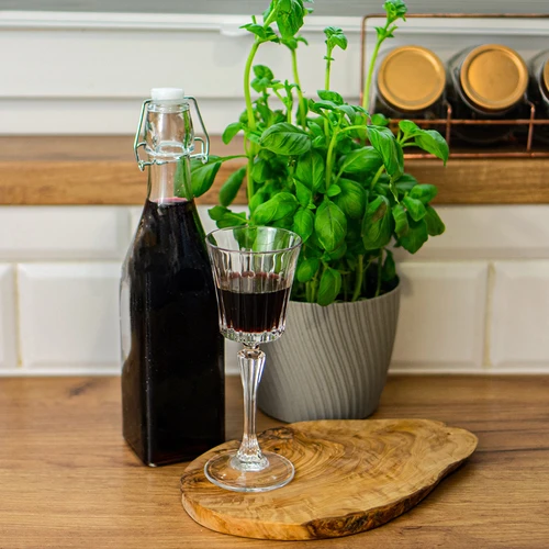 Kvadratflaske med hermetisk lukning 0,5 L - 3