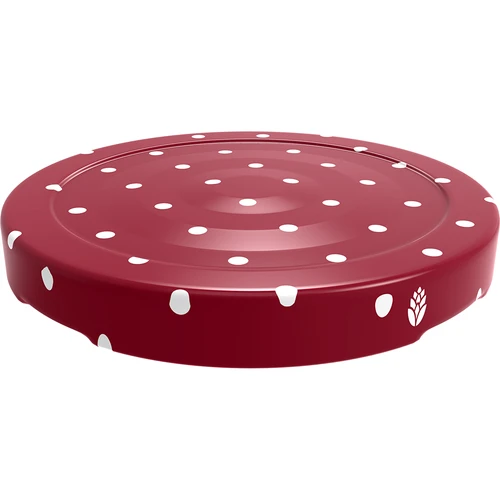 Låg fi 43 mm prikker mix - 10 stk. - 7