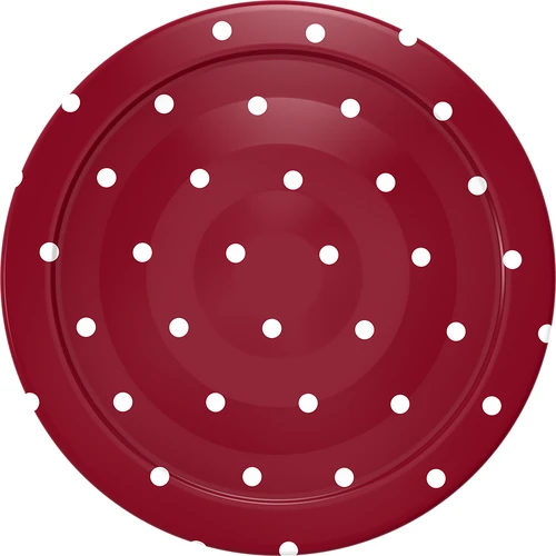 Låg fi 43 mm prikker mix - 10 stk. - 4