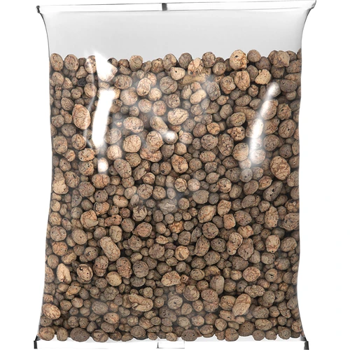 Leca til potteplanter, havebrug og skove i glas, 4-10 mm, 1L - 2