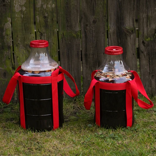 Let, brudsikker vinballon med seler, 15 L - 11