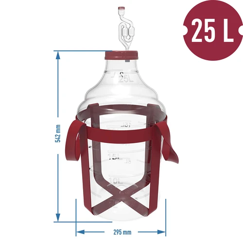 Let, uknuselig vinkrukke med seler, 25 L - 6