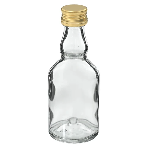Lille Flaske 50 ml med låg - 10 stk. - 3