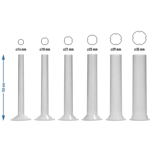 Lodret pølsestopper 5 kg - 8