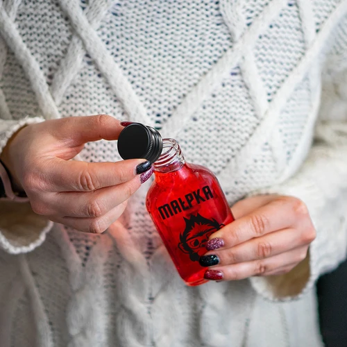 Lommelærke i glas 200 ml med skruelåg, tryk »Abe«, 1 stk. - 5