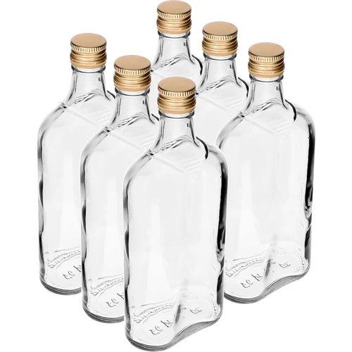 Lommelærke 500 ml med skruelåg, 6 stk. - 9