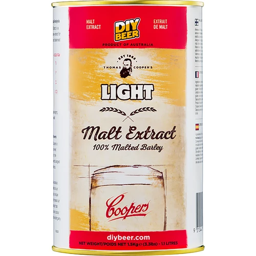 Lys maltekstrakt Coopers Light  - 1 