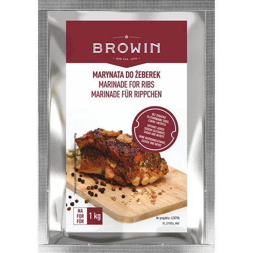 Marinade til ribben - blanding af urter og krydderier, 35 g  - 1 