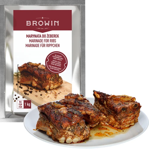 Marinade til ribben - blanding af urter og krydderier, 35 g - 5