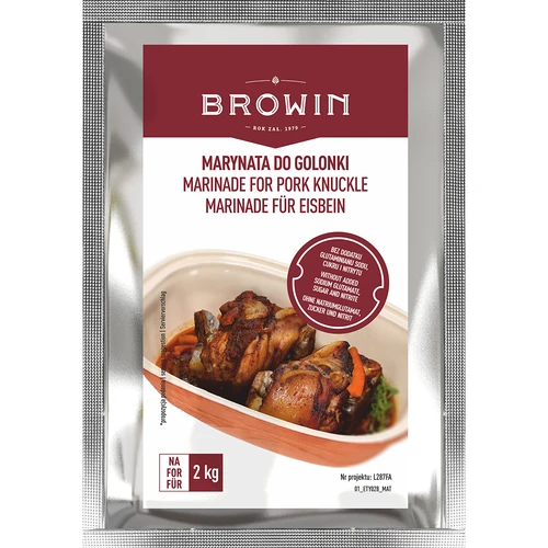 Marinade til skank - blanding af urter og krydderier, 70 g  - 1 