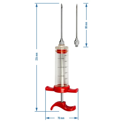 Marinadeinjektor 30 ml +2 nåle - 9