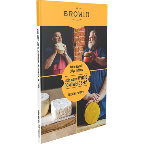 Min hobby: Fremstilling af hjemmelavet ost - bog (på polsk) - 3